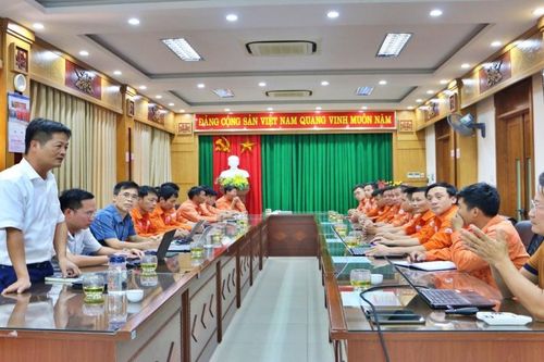 Thủy điện Trung Sơn huấn luyện sơ cứu, cấp cứu cho lực lượng đang làm việc tại Nhà máy