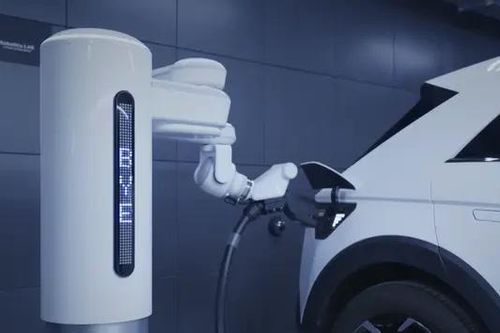 Hyundai triển khai robot hỗ trợ sạc xe điện