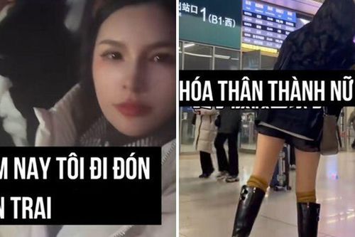 Mẹ 43 tuổi hóa nữ sinh gây chú ý ở sân bay, nói là mẹ không ai tin, cứ ngỡ bạn học của con trai