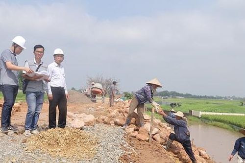 Hà Nội bảo đảm an toàn đê điều trong mùa mưa lũ:Đẩy nhanh tiến độ thi công, khắc phục sự cố