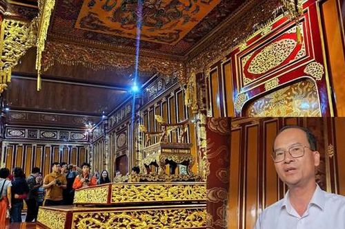 Giám đốc Trung tâm Bảo tồn di tích Cố đô Huế lên tiếng sau vụ ngai vua triều Nguyễn bị phá hoại
