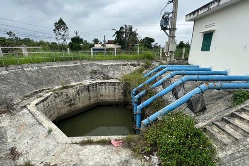 Trạm bơm 37 tỷ đồng hoạt động trở lại sau nhiều năm bỏ hoang