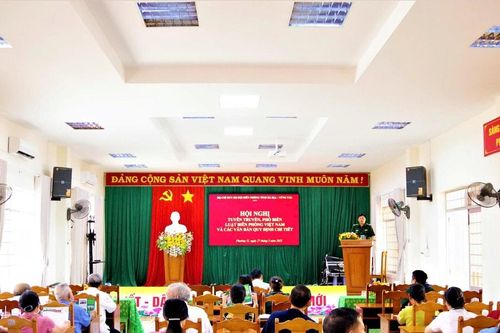 Bà Rịa - Vũng Tàu tuyên truyền Luật Biên phòng và chống khai thác IUU cho cán bộ và người dân