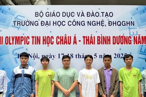 Học sinh Việt Nam đoạt 6 Huy chương Olympic Tin học châu Á - Thái Bình Dương