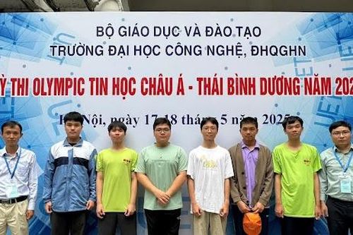 Việt Nam xếp thứ 5 Olympic Tin học châu Á Thái Bình Dương