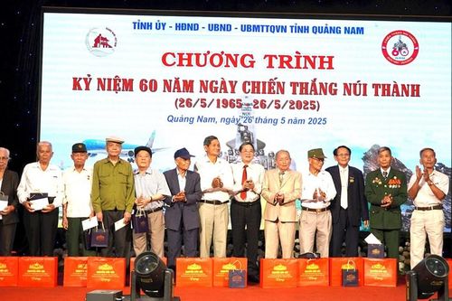 Kỷ niệm 60 năm chiến thắng Núi Thành