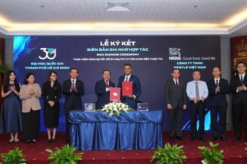 Nestlé Việt Nam cam kết hỗ trợ đào tạo, phát triển nhân tài trẻ