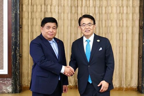 Phó Thủ tướng Nguyễn Chí Dũng tiếp lãnh đạo tỉnh Aichi