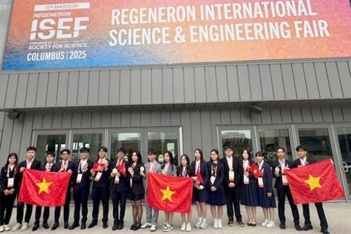 11 học sinh tham dự ISEF 2025 được xét tuyển thẳng vào đại học