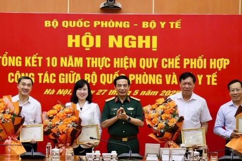 Bộ Quốc phòng và Bộ Y tế tổng kết Quy chế phối hợp công tác giai đoạn 2015-2025