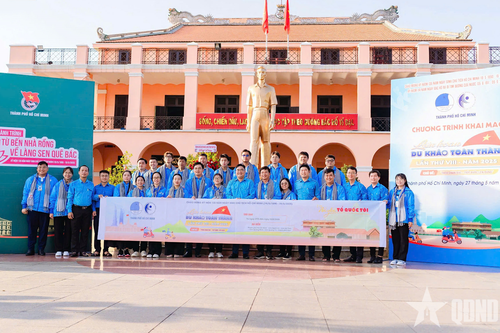 Liên hoan Du khảo TP Hồ Chí Minh 'Theo chân Bác - Tiếp bước lên đàng'