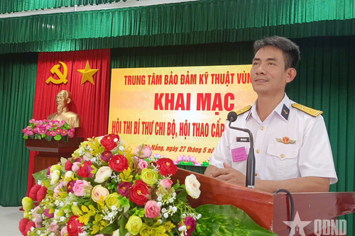 Trung tâm Bảo đảm Kỹ thuật, Vùng 3 Hải quân: Hội thi bí thư chi bộ, Hội thao cấp ủy năm 2025