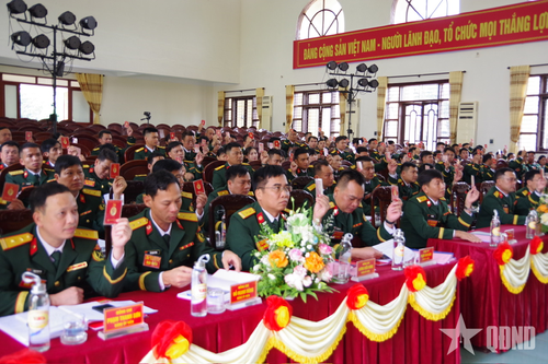 Đảng bộ Trung đoàn Thông tin 140 tổ chức thành công Đại hội lần thứ I