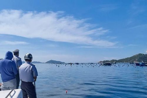 Giải phóng luồng hàng hải trên vịnh Cam Ranh