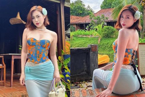 Tiktoker Việt Phương Thoa khoe dáng 'đẹp từng centimet'
