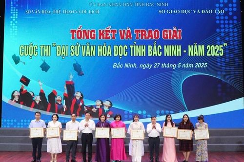 Bắc Ninh: Tổng kết Cuộc thi Đại sứ Văn hóa đọc 2025