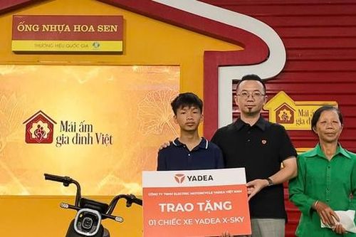 Hành trình yêu thương: YADEA Việt Nam trao xe điện cho trẻ em nghèo hiếu học tại Bắc Giang