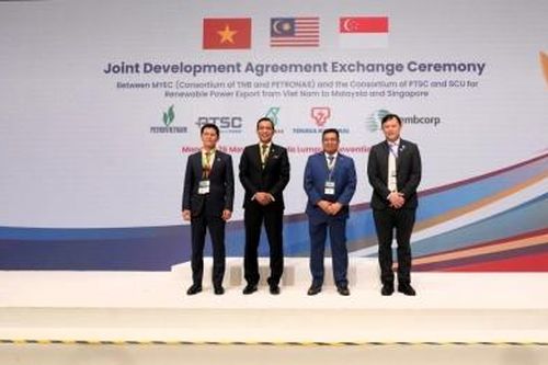 PTSC, MYEC và Sembcorp thiết lập hợp tác chiến lược về điện tái tạo xuyên biên giới