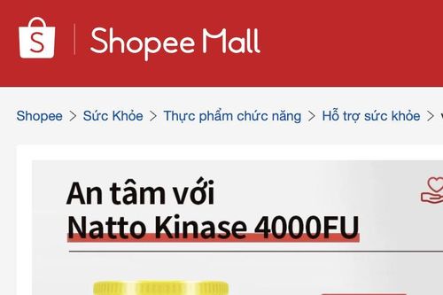 Loạt thực phẩm chức năng bị ngừng kinh doanh, gỡ thông tin trên Shopee, Lazada