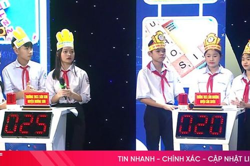 Tập 8 'Ô cửa tiếng Anh' mùa 2: THCS Sơn Kim giành vé vào tứ kết