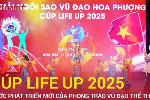 Sôi nổi 8 nội dung tranh tài khiêu vũ thể thao Cúp Life Up 2025 Hải Phòng