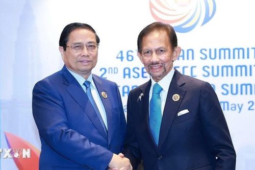 Thủ tướng Chính phủ Phạm Minh Chính gặp Quốc vương Brunei