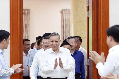 Tổng Bí Thư Tô Lâm làm việc với Ban Tổ chức Trung ương