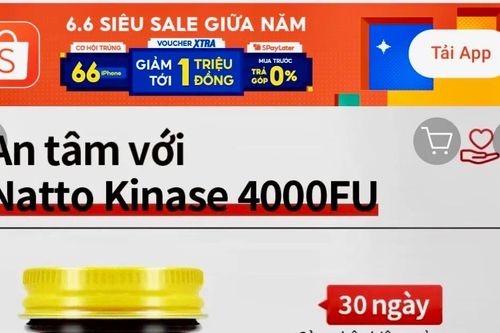 Loạt sản phẩm TPCN bị cấm bán trên Shopee và Lazada