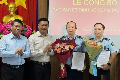 Bổ nhiệm lãnh đạo Chi cục Quản lý thị trường tỉnh Bà Rịa - Vũng Tàu