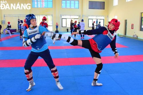 Taekwondo Đà Nẵng tranh tài giải vô địch quốc gia