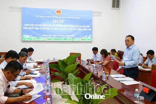 Khẩn trương triển khai Quy hoạch lâm nghiệp quốc gia trên địa bàn tỉnh