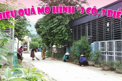 Hiệu quả mô hình '3 có, 3 biết'