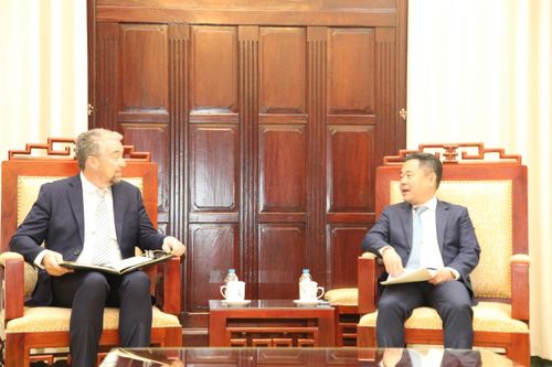 Phó Thống đốc Nguyễn Ngọc Cảnh tiếp ông Craig Murphy, Giám đốc Nhóm nước số 7 tại AIIB