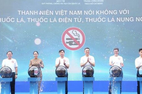 Tuổi trẻ Việt Nam quyết tâm xây dựng tương lai không khói thuốc