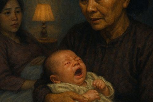 Đêm ở cữ đầu tiên: Con khóc, mẹ chồng hát to, chồng chỉ nói một câu khiến tôi nghẹn lòng