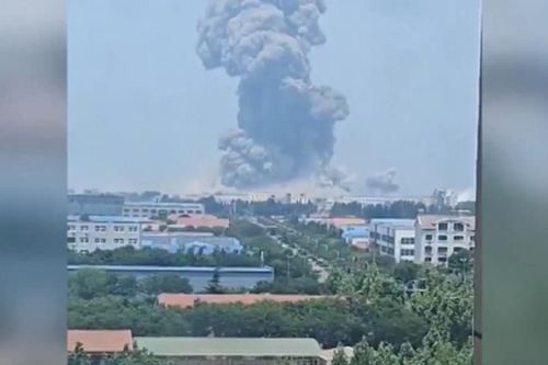 Vụ nổ 'như bom nguyên tử' làm rung chuyển nhà máy hóa chất Trung Quốc