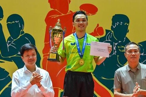 Đinh Anh Hoàng, Nguyễn Thị Nga vô địch giải bóng bàn quốc gia Báo Nhân Dân
