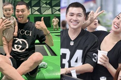 'Bố bỉm sữa' U70 Vbiz đi cổ vũ bạn gái 9X thi pickleball khiến khán giả sốc vì quá trẻ