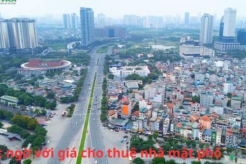 Bất ngờ với giá cho thuê nhà mặt phố tại Nam Từ Liêm, Hà Nội