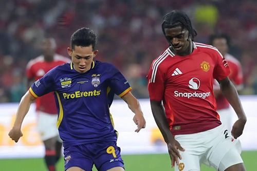 Các tuyển thủ Việt Nam chơi thế nào ở trận thắng Man Utd?