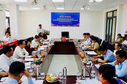 Mặt trận Đắk Lắk phản biện dự thảo Nghị quyết HĐND tỉnh các biện pháp bảo đảm thực hiện dân chủ ở cơ sở