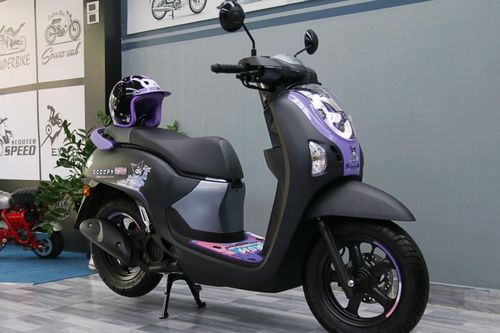 Honda Scoopy Kuromi - xe ga sản xuất giới hạn chỉ 2.000 chiếc