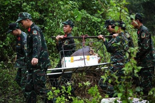 Đã hủy nổ an toàn 244 vật liệu nổ trục vớt từ lòng sông Đà