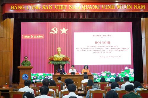 Xây dựng thành phố an toàn - không bạo lực với phụ nữ và trẻ em