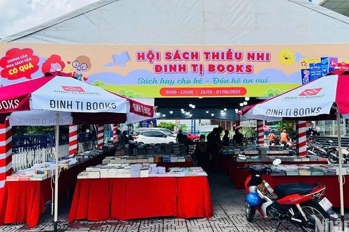 Tưng bừng Hội sách thiếu nhi hè 2025
