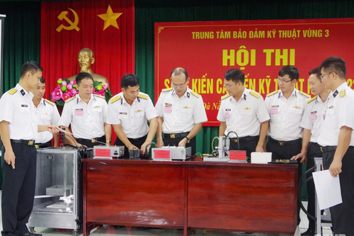 Phát huy sáng kiến, cải tiến kỹ thuật ở Trung tâm Bảo đảm Kỹ thuật (Vùng 3 Hải quân)