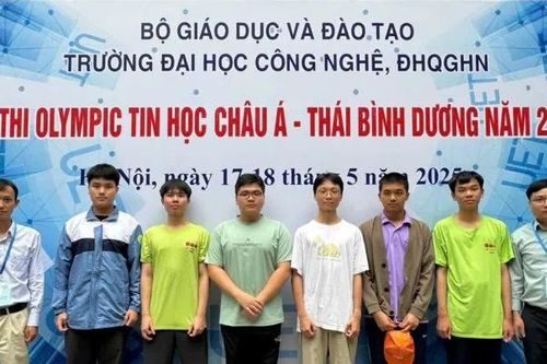 Việt Nam đoạt 6 huy chương Olympic Tin học châu Á Thái Bình Dương 2025