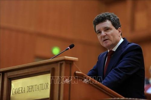 Điện mừng Tổng thống Romania