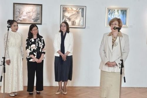Nước Nga trong tâm hồn họa sĩ gốc Việt
