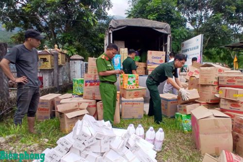 Bắt vụ vận chuyển thuốc lá trái phép